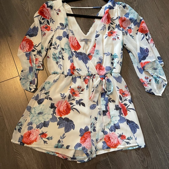 Floral Romper - Picture 1 of 1